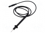 Test lead | 16A | probe tip,banana plug 4mm | Urated: 1kV | Len: 1m