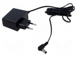 Power supply: switching | mains,plug-in | 9VDC | 1A | 9W | Out: 5,5/2,5