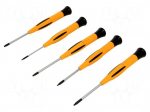 Screwdriver: precision-set | precision | Torx&reg; | 6pcs.
