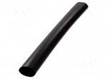 Heat shrink sleeve | glued | 95mm | L: 1m | black | Temp: -15&divide;125&deg;C