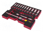 Wrench-set | 6-angles,socket spanner | 1/4" | FATMAX&reg; | 48pcs.