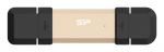 Silicon Power DS72 USB flash drive 250 GB USB Type-A / USB Type-C 3.2 Gen 2 (3.1 Gen 2) Gold