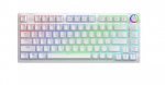 Savio Phenix WHITE GAT RED Gaming Bluetooth Keyboard