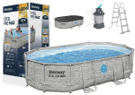Niisutusseadmed // Aia kastmiss&uuml;steem | Niisutus | Basseinid ja tarvikud // Basen Stelażowy 427 x 250 x 100 cm Bestway 56946