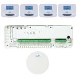 PNI CT28 Pro 4 Wi-Fi automation kit for underfloor heating, Tuya Smart mobile application, 4 control units and internet hub included