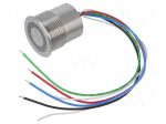 Switch: piezoelectric | Pos: 2 | SPST-NO | 0.1A/42VAC | 0.1A/60VDC