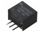 Converter: DC/DC | Uin: 17&divide;75VDC | Uout: 12VDC | Iout: 500mA | THT | OUT: 1