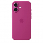 Back panel cover Apple - MYY53ZM/A Apple Silicone Magsafe Cover for iPhone 16 Fuchsia