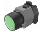 Switch: push-button | 22mm | Stabl.pos: 1 | green | IP65 | flat | 04 | Pos: 2