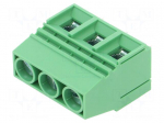 Connector: PCB terminal block | VP | 65A | 300V | PIN: 3 | on PCBs