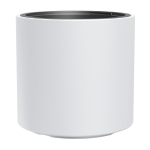 Uued tooted // Doniczka mrozoodporna HEOS, Biała, Z wkładem, Pojemność 31L, Matowa, DBHER470