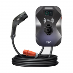 Elektriauto laadimisjaam 11kW 16A 3-faasiline, t&uuml;&uuml;p 2, 7-pin IEC62, RFID, IP55, Bluetooth, APP