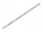LED tape | white cold | 5050 | 12V | LED/m: 60 | 10mm | IP20 | 14.4W/m