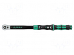 Wrench: torque | 299mm | 2.5&divide;25Nm | Holder: hexagonal | 1/4"