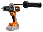 Drill/driver | battery | 0&divide;450rpm,0&divide;1.9krpm | max.100Nm | 18VDC