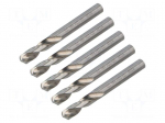 Drill bit | for metal | &Oslash;: 8mm | L: 79mm | Working part len: 37mm | short