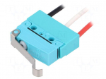 Microswitch SNAP ACTION | with lever with roller simulation