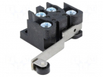 Microswitch SNAP ACTION | with lever (with roller) | 6A/400VAC