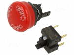Switch: emergency stop | Stabl.pos: 2 | NC x2 | IP65 | Pos: 2 | -10&divide;55&deg;C