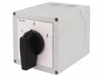 Switch: cam switch | Stabl.pos: 3 | 32A | 1-0-2 | Mounting: in housing