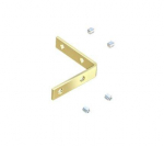 LED profile's connection, angular 90&deg;, side, with screws