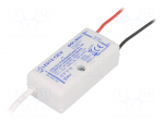 Power supply: switched-mode | LED | 12W | 12VDC | 1A | 185&divide;265VAC | IP40