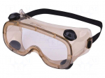 Safety goggles | Lens: transparent | Classes: 1 | RUIZ 1 | vented
