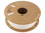 Filament: PLA | 1.75mm | cotton white | 190&divide;230&deg;C | 1kg | PolyTerra&trade;