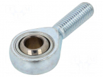 Ball joint | 10mm | M10 | left hand thread,outside | steel