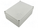 Enclosure: junction box | X: 190mm | Y: 70mm | Z: 140mm | wall mount | ABS