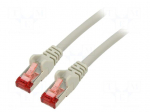 Patch cord | S/FTP | Cat: 6 | RJ45 plug,both sides | stranded | Cu | 2m