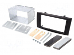 Radio frame | VW | 2 DIN | black