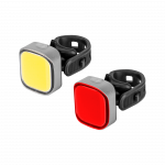 Jalgratta LED-tulede komplekt akudega | USB-C laadimine | IPX4 | 70/19 lm