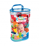 M&auml;nguala | PC | Konsoolid | Tarvikud // M&auml;nguasjad ja m&auml;ngud lastele // Clemmy Kolorowy Zestaw Woreczek 40 Miękkich Klock&oacute;w Clementoni 17878