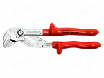 Wrench: adjustable | rattle,insulated | Jaw capacity: 50mm