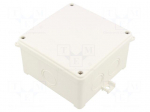 Enclosure: junction box | X: 118mm | Y: 118mm | Z: 68mm | wall mount