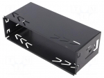 Car radio mounting half frame | Alpine | Colour: black