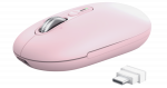 Computer mouse Trust Seron Slim Multi-Wireless Hyperscroll Mouse Pink