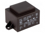 Transformer: encapsulated | 6VA | 230VAC | 12V | 12V | 250mA | 250mA | 200g