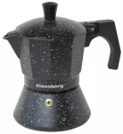Kohvimasinad ja kohv // Kohvimasinad // Kawiarka espresso, czarny marmurek 6 filiżanek klausberg