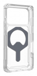 Urban Armor Gear 114527114G36 mobile phone case 16 cm (6.3") Cover Titanium, Transparent