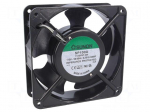 Fan: AC | axial | 115VAC | 120x120x38mm | 195(&plusmn;10%)m3/h | 49dBA | 3100rpm
