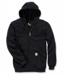 Carhartt Midweight Hooded ZIP Sweatshirt Black