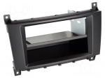 Radio frame | Mercedes | 2 DIN | black