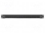 Protection panel | 1U | Standard: 19"