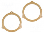 Spacer ring | MDF | 165mm | Ford | impregnated,varnished