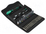 Wrench: socket spanner | 6-angles | hex key,Phillips,Torx&reg; | 1/4"