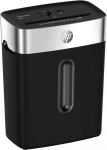 HP OneShred 8CC paper shredder Particle-cut shredding 68 dB 22 cm Black