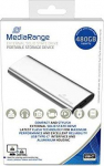 MediaRange 480 GB, external SSD&nbsp;(silver, USB-C 3.2 (10 Gbit / s), external)