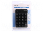 Keyboard | black | USB | wired | 1.6m